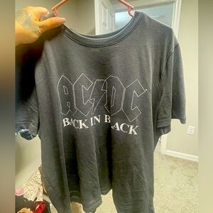 AC/DC band tee